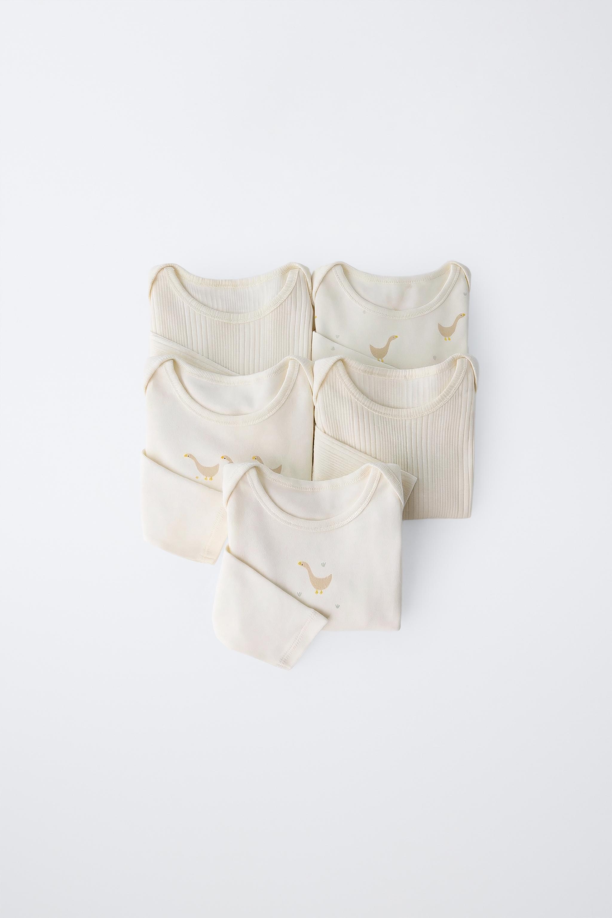 LOT DE CINQ BODYS CANARDS